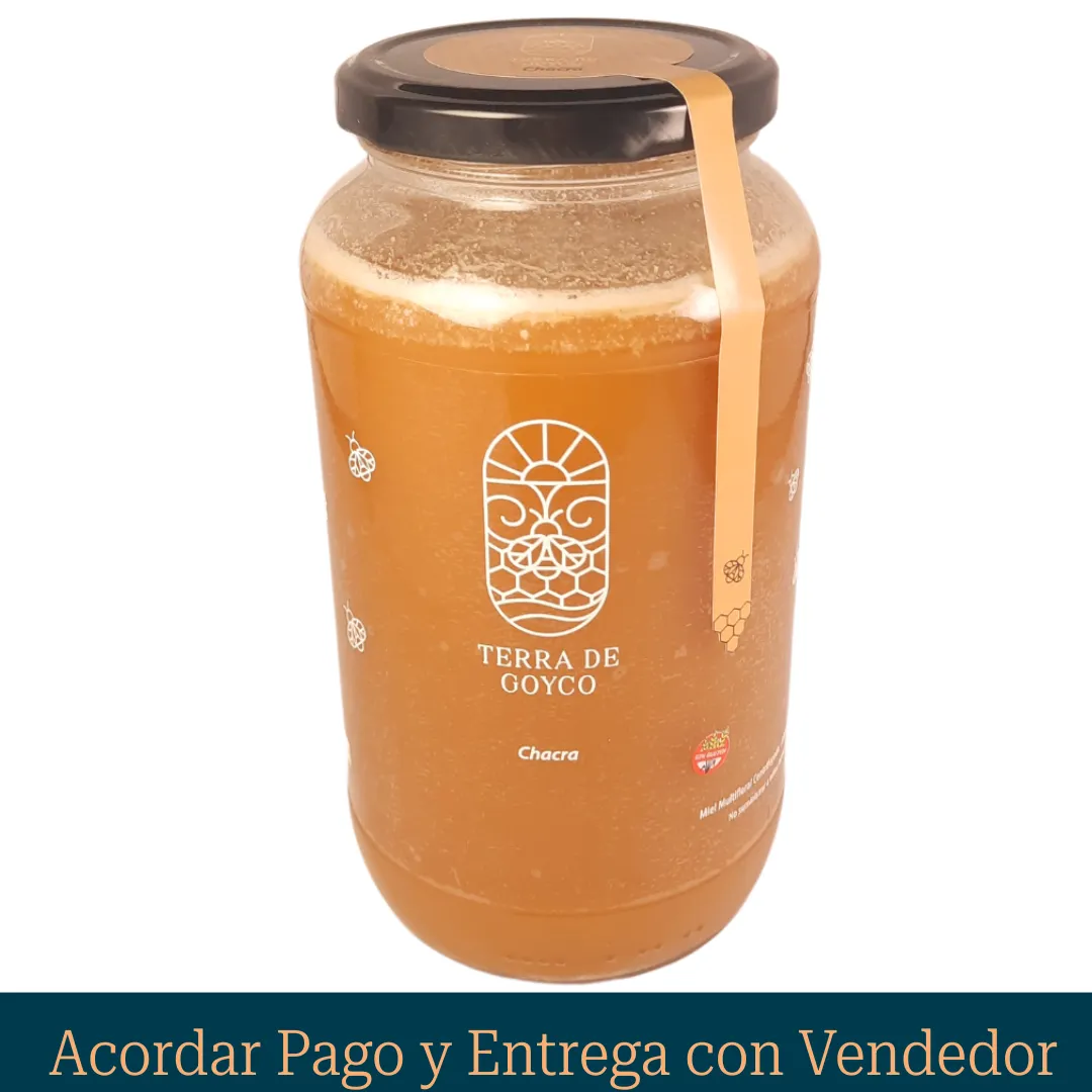 Miel Centrifugada-Multifloral Chacra- Frasco 1000g